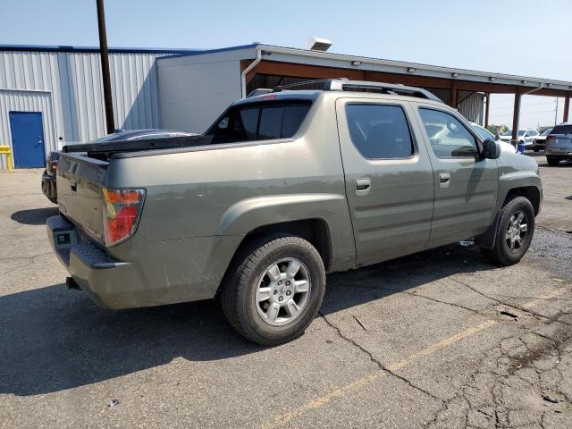 2HJYK16587H524584 - 2007 HONDA RIDGELINE RTL GREEN photo 3