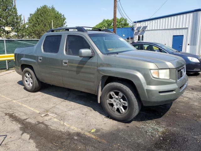 2HJYK16587H524584 - 2007 HONDA RIDGELINE RTL GREEN photo 4