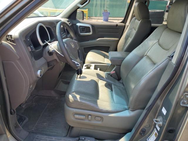 2HJYK16587H524584 - 2007 HONDA RIDGELINE RTL GREEN photo 7