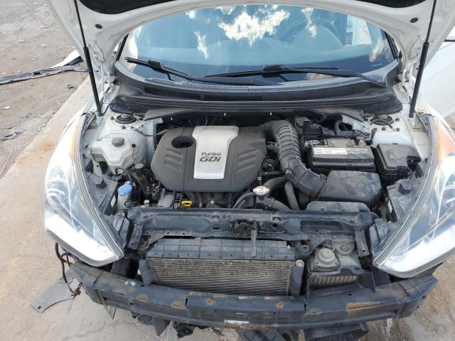 KMHTC6AE9DU171583 - 2013 HYUNDAI VELOSTER TURBO თეთრი ფოტო 11