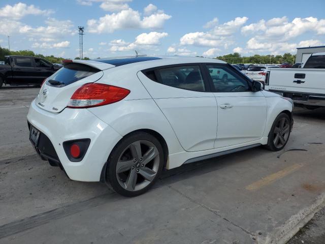 KMHTC6AE9DU171583 - 2013 HYUNDAI VELOSTER TURBO თეთრი ფოტო 3
