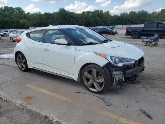 KMHTC6AE9DU171583 - 2013 HYUNDAI VELOSTER TURBO თეთრი ფოტო 4