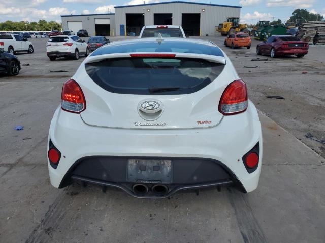 KMHTC6AE9DU171583 - 2013 HYUNDAI VELOSTER TURBO თეთრი ფოტო 6