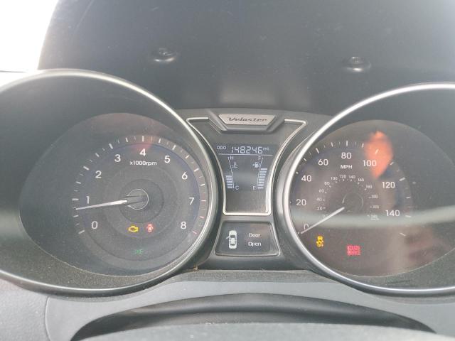 KMHTC6AE9DU171583 - 2013 HYUNDAI VELOSTER TURBO თეთრი ფოტო 9
