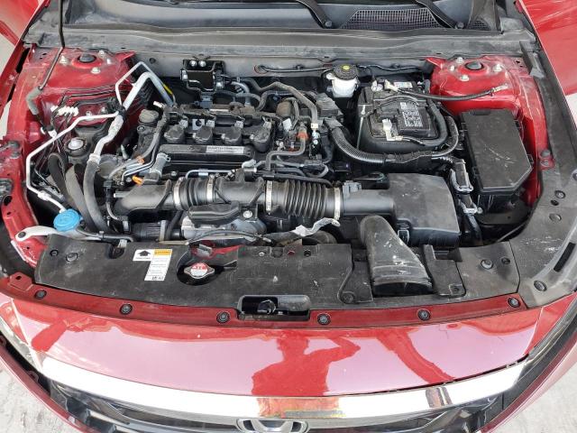 1HGCV1F33KA101120 - 2019 HONDA ACCORD SPORT RED photo 11