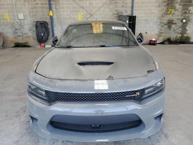 2C3CDXGJ8JH239452 - 2018 DODGE CHARGER R/T 392 GRAY photo 5