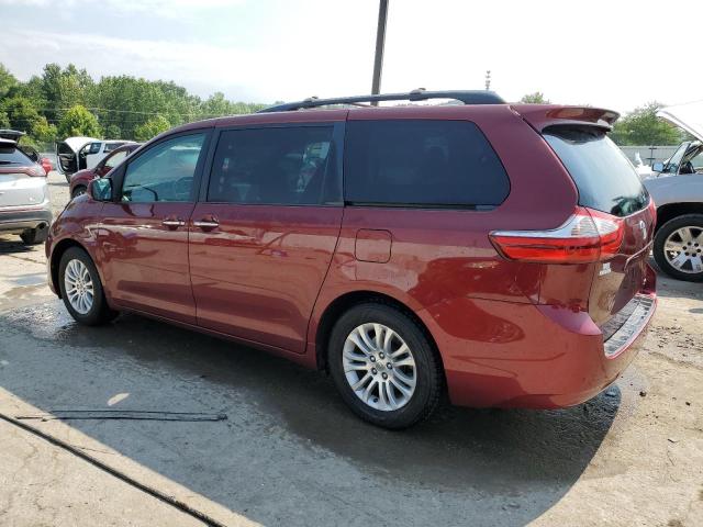 5TDYK3DC4FS562976 - 2015 TOYOTA SIENNA XLE RED photo 2