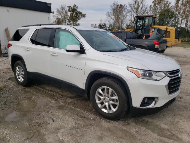 1GNERHKW0KJ117979 - 2019 CHEVROLET TRAVERSE LT WHITE photo 4