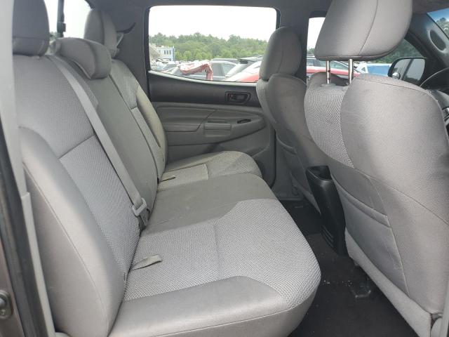5TFLU4ENXCX045536 - 2012 TOYOTA TACOMA DOUBLE CAB GRAY photo 10