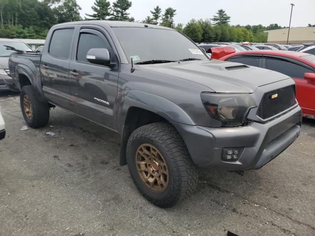 5TFLU4ENXCX045536 - 2012 TOYOTA TACOMA DOUBLE CAB GRAY photo 4