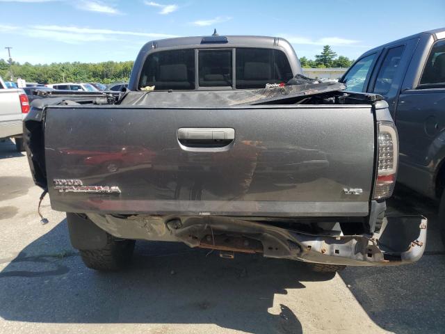 5TFLU4ENXCX045536 - 2012 TOYOTA TACOMA DOUBLE CAB GRAY photo 6
