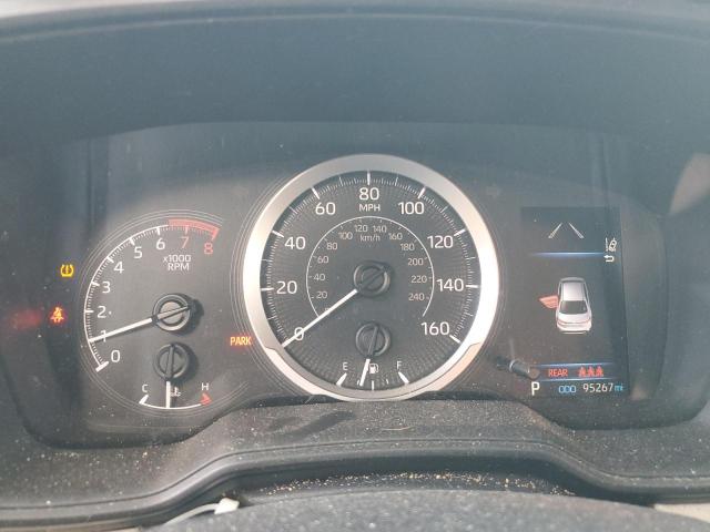 5YFEPMAE4MP258195 - 2021 TOYOTA COROLLA LE WHITE photo 9