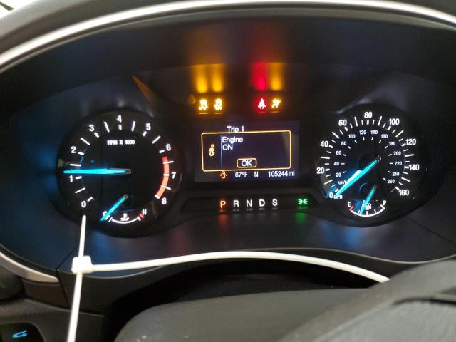 3FA6P0H71DR132672 - 2013 FORD FUSION SE SILVER photo 9