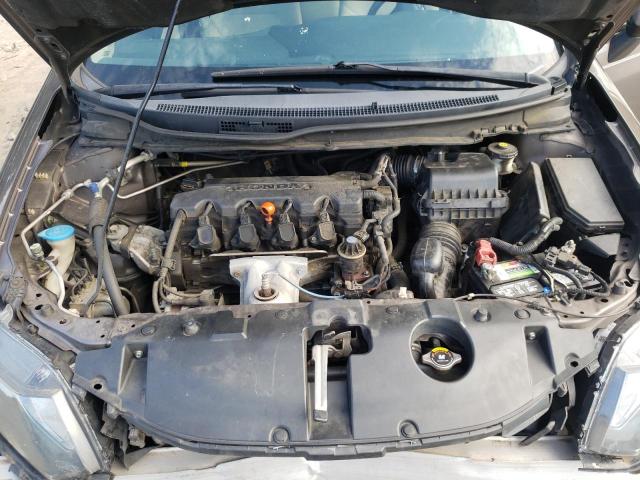 19XFB2F59DE083573 - 2013 HONDA CIVIC LX GRAY photo 11