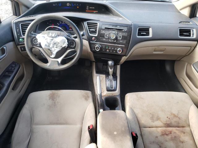 19XFB2F59DE083573 - 2013 HONDA CIVIC LX GRAY photo 8