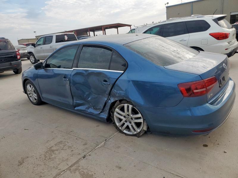 3VW2B7AJXHM308091 - 2017 VOLKSWAGEN JETTA S BLUE photo 2