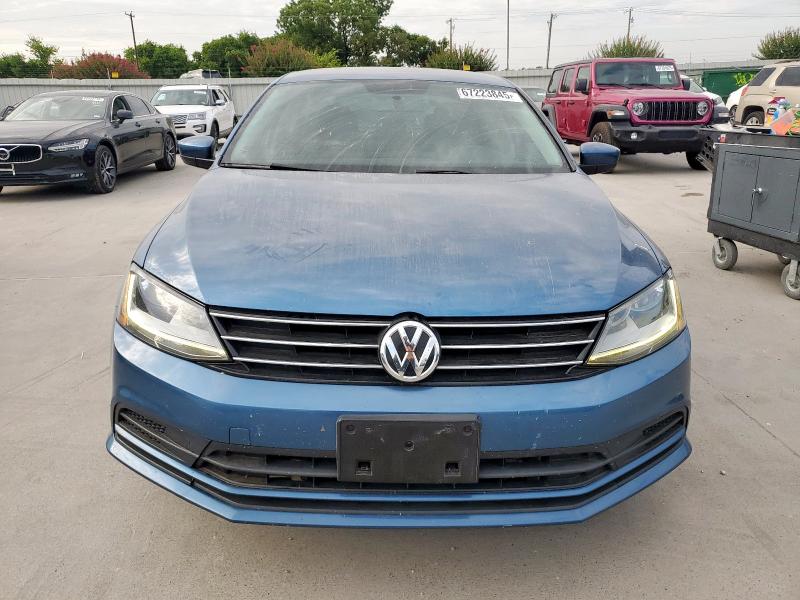 3VW2B7AJXHM308091 - 2017 VOLKSWAGEN JETTA S BLUE photo 5