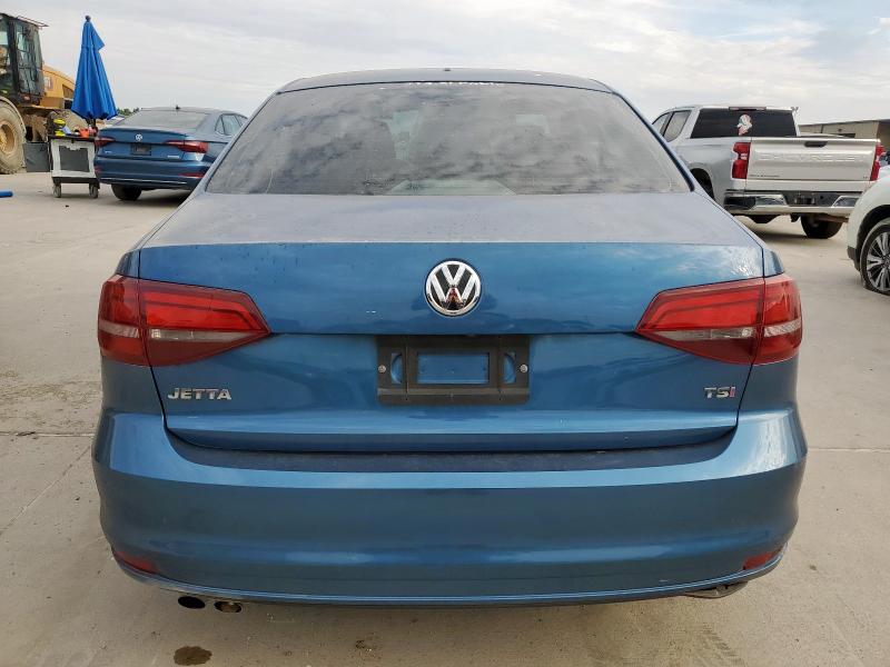 3VW2B7AJXHM308091 - 2017 VOLKSWAGEN JETTA S BLUE photo 6
