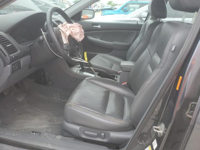 1HGCM66805A054144 - 2005 HONDA ACCORD EX GRAY photo 7