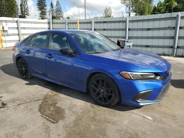 2HGFE2F5XNH564107 - 2022 HONDA CIVIC SPORT ლურჯი ფოტო 4