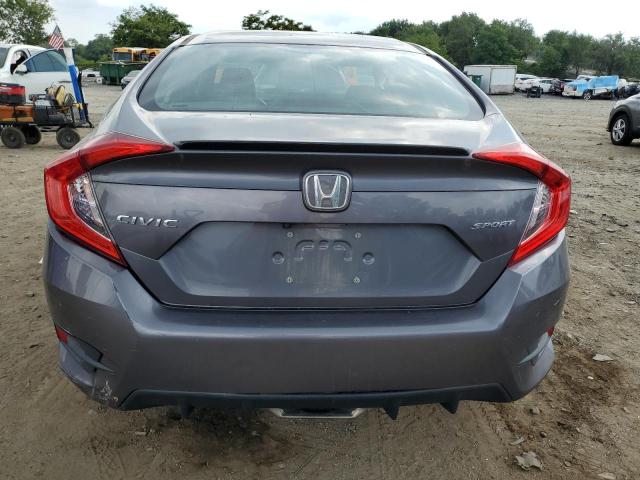 2HGFC2F89LH587570 - 2020 HONDA CIVIC SPORT GRAY photo 6