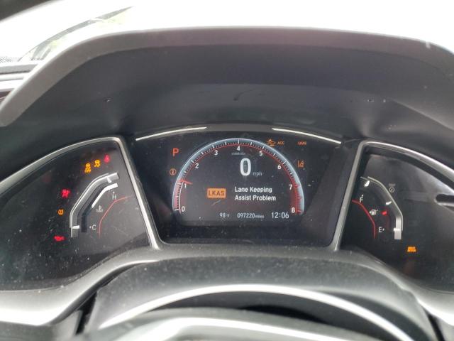 2HGFC2F89LH587570 - 2020 HONDA CIVIC SPORT GRAY photo 9