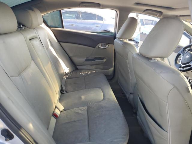 19XFB2F9XCE310187 - 2012 HONDA CIVIC EXL SILVER photo 10