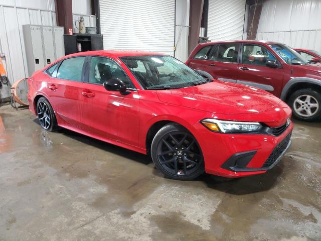 2HGFE2F50NH554993 - 2022 HONDA CIVIC SPORT 红色 照片 4