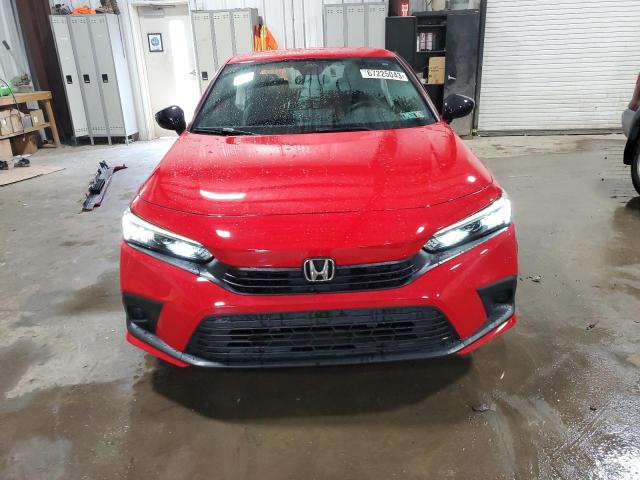 2HGFE2F50NH554993 - 2022 HONDA CIVIC SPORT 红色 照片 5