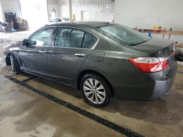 1HGCR2F89DA096854 - 2013 HONDA ACCORD EXL GRAY photo 2
