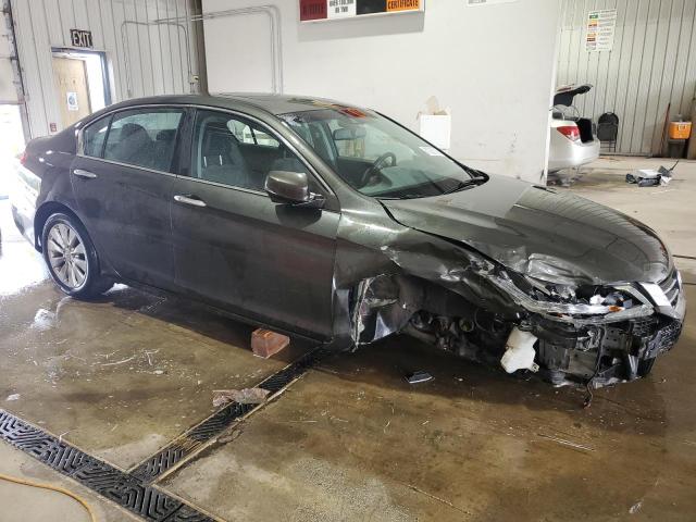 1HGCR2F89DA096854 - 2013 HONDA ACCORD EXL GRAY photo 4