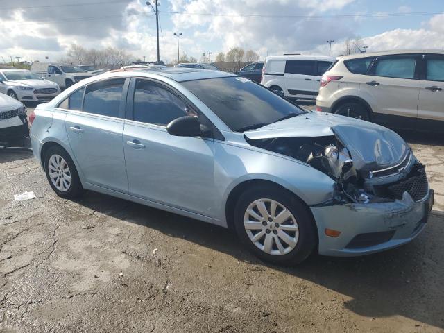 1G1PC5SH6B7234863 - 2011 CHEVROLET CRUZE LS BLUE photo 7