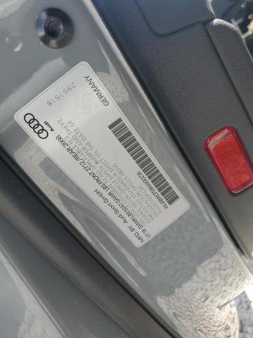 WUABWCF58KA900236 - 2019 AUDI RS5 ნაცრისფერი ფოტო 12