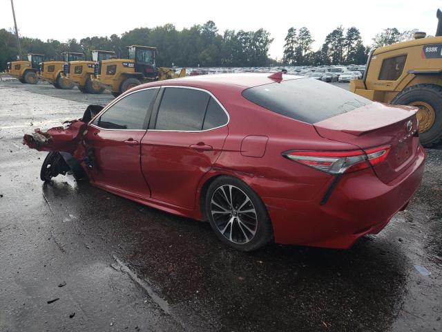 4T1B11HK5KU294598 - 2019 TOYOTA CAMRY L RED photo 2