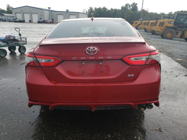 4T1B11HK5KU294598 - 2019 TOYOTA CAMRY L RED photo 6