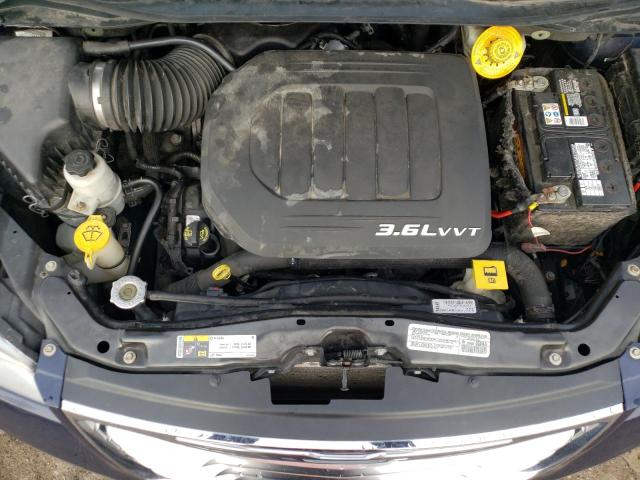 2C4RC1BGXER448385 - 2014 CHRYSLER TOWN & COU TOURING BLUE photo 12