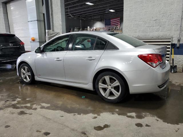 1G1PE5SB5E7339128 - 2014 CHEVROLET CRUZE LT SILVER photo 2