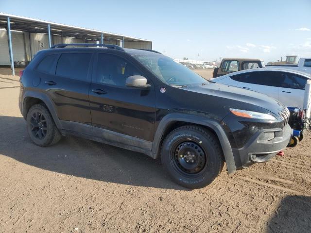 1C4PJMBX8JD600496 - 2018 JEEP CHEROKEE TRAILHAWK 黑色 照片 4