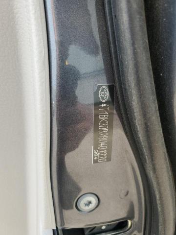 4T1BK3DB2BU401220 - 2011 TOYOTA AVALON BASE Gris foto 12