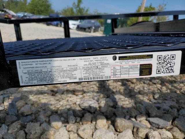 4YMBU0813PV000224 - 2016 UTILITY TRAILER BLACK photo 10