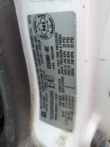 1GCESDF91C8142344 - 2012 CHEVROLET COLORADO LT WHITE photo 13