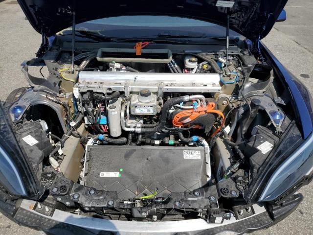 5YJSA1E57NF473158 - 2022 TESLA MODEL S Azul foto 11