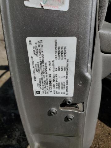 1GTCS19X3XK517305 - 1999 GMC SONOMA BEIGE photo 12