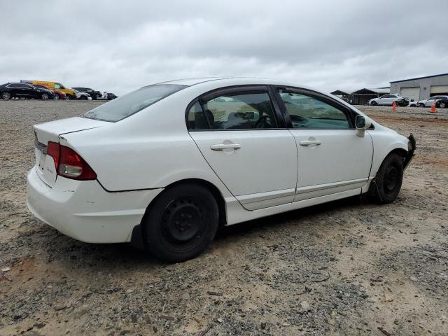 2HGFA16569H352915 - 2009 HONDA CIVIC LX Білий фото 3