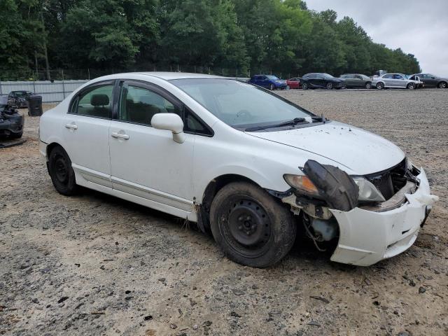 2HGFA16569H352915 - 2009 HONDA CIVIC LX Білий фото 4