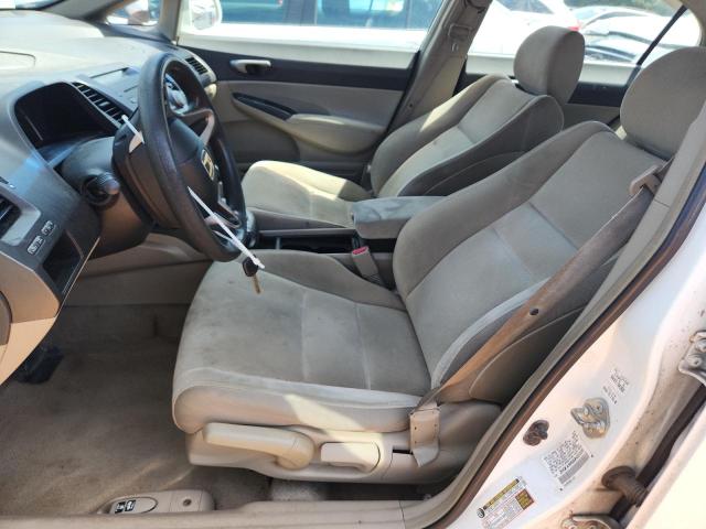 2HGFA16569H352915 - 2009 HONDA CIVIC LX Білий фото 7