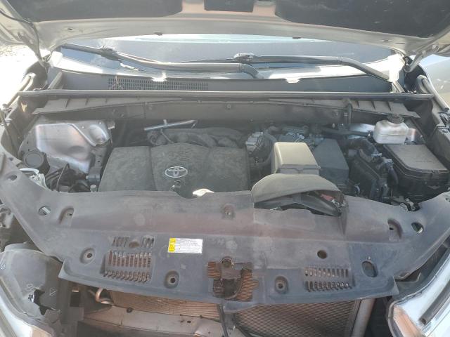 5TDJZRFH9KS620972 - 2019 TOYOTA HIGHLANDER SE SILVER photo 12