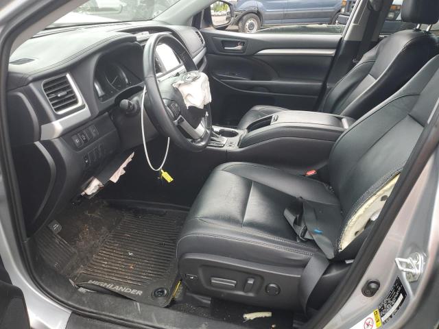 5TDJZRFH9KS620972 - 2019 TOYOTA HIGHLANDER SE SILVER photo 7