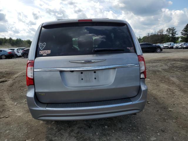 2C4RC1BG9DR675713 - 2013 CHRYSLER TOWN & COU TOURING SILVER photo 6
