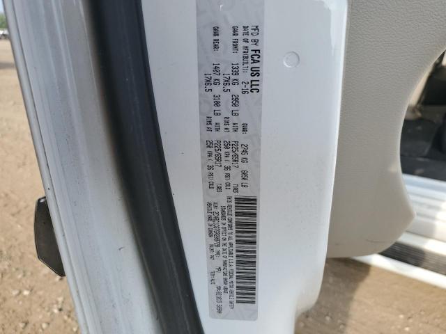 2C4RC1CG7GR208728 - 2016 CHRYSLER TOWN & COU TOURING L WHITE photo 13